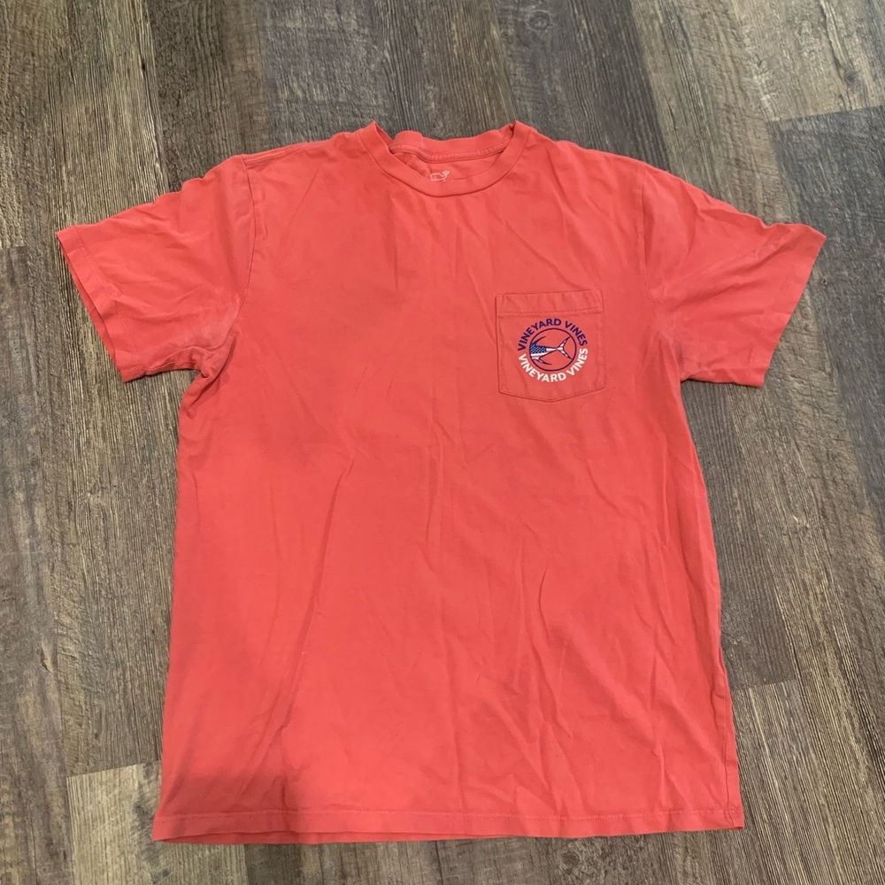 Vineyard Vines Coral Short Sleeve Tee